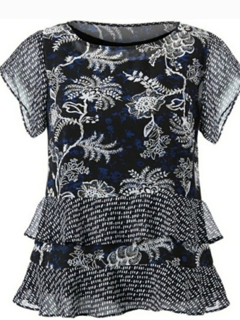 CAbi 5355 Hybrid Blouse Size M
